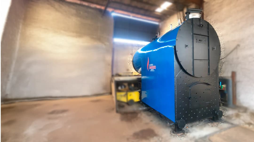 Caldeira industrial Santesso
